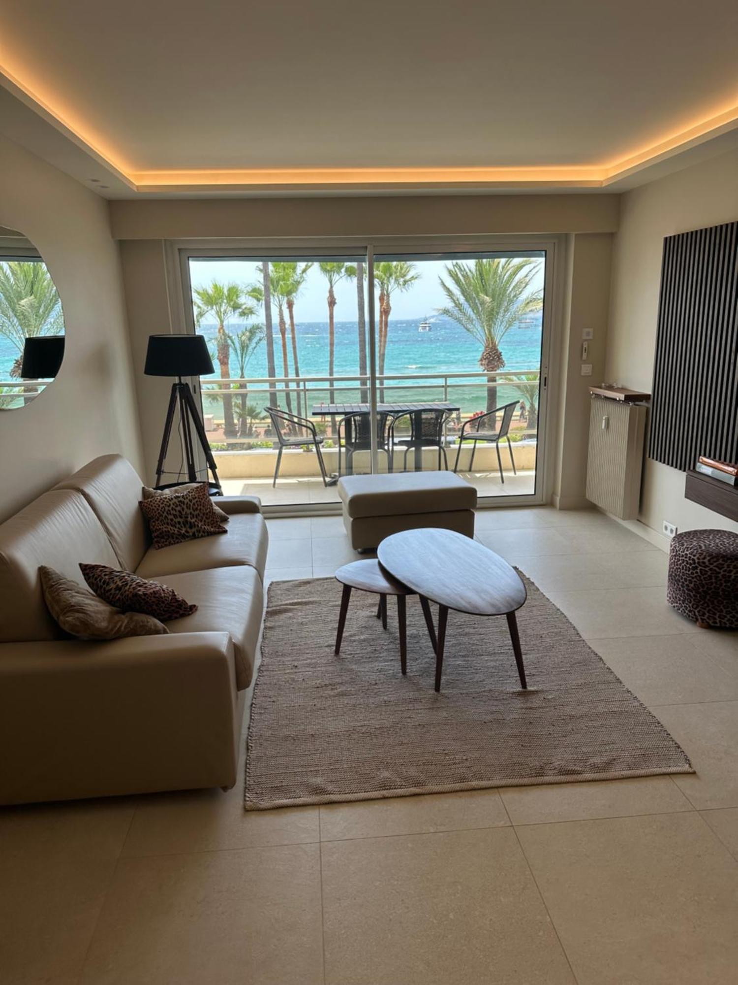 Appartement Rottaro Luxueux 2 Ch 2 Sdb Face A La Mer Cannes Bagian luar foto